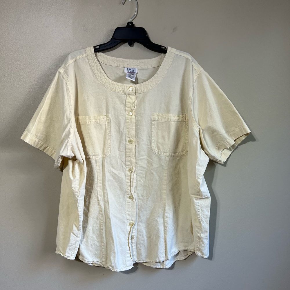 Only necessities vintage 3x blouse‎
